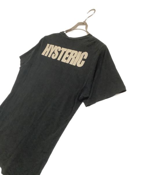 Hysteric Glamour（ヒステリックグラマー）Hysteric Glamour (ヒステリックグラマー) プリントTシャツ ブラック サイズ:Mの古着・服飾アイテム