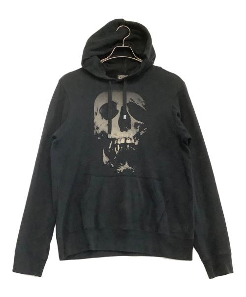 Hysteric Glamour（ヒステリックグラマー）Hysteric Glamour (ヒステリックグラマー) プルオーバーパーカー スカルベリーパーカー ブラック サイズ:Lの古着・服飾アイテム