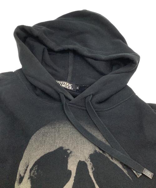 Hysteric Glamour（ヒステリックグラマー）Hysteric Glamour (ヒステリックグラマー) プルオーバーパーカー スカルベリーパーカー ブラック サイズ:Lの古着・服飾アイテム