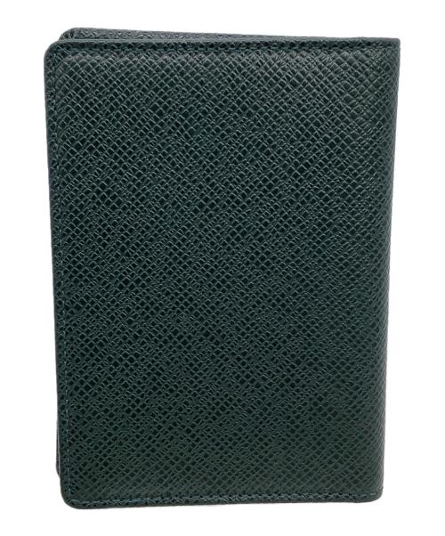 LOUIS VUITTON（ルイ ヴィトン）LOUIS VUITTON (ルイ ヴィトン) カードケース タイガ  グリーンの古着・服飾アイテム