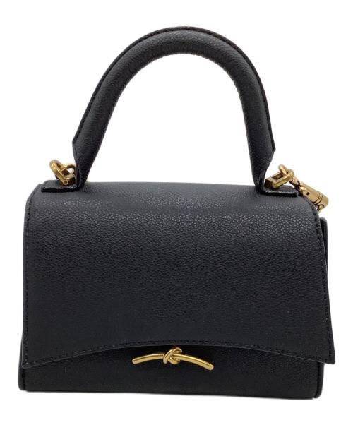 CHARLES & KEITH（チャールズアンドキース）CHARLES & KEITH (チャールズ＆キース) ハクスリーメタリック プッシュロックトップハンドル ブラックの古着・服飾アイテム