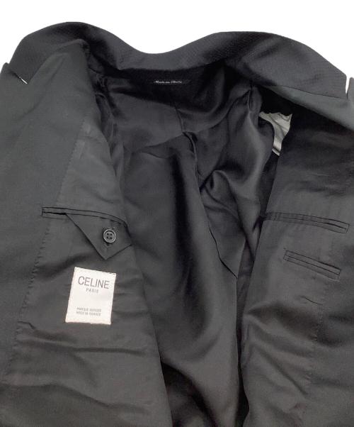 CELINE（セリーヌ）CELINE (セリーヌ) テーラードジャケット ブラック サイズ:54の古着・服飾アイテム