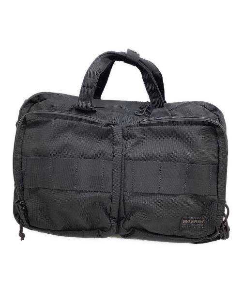 BRIEFING（ブリーフィング）BRIEFING (ブリーフィング) UNITED ARROWS (ユナイテッドアローズ) 別注3WAYバッグ ブラックの古着・服飾アイテム