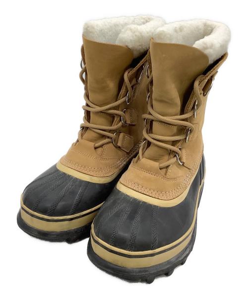 SOREL（ソレル）SOREL (ソレル) スノーブーツ CARIBOU ブラウン サイズ:23.5の古着・服飾アイテム