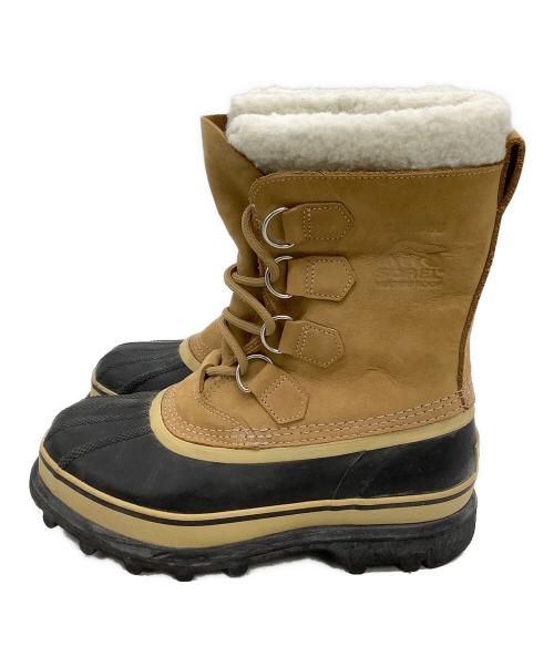 SOREL（ソレル）SOREL (ソレル) スノーブーツ CARIBOU ブラウン サイズ:23.5の古着・服飾アイテム