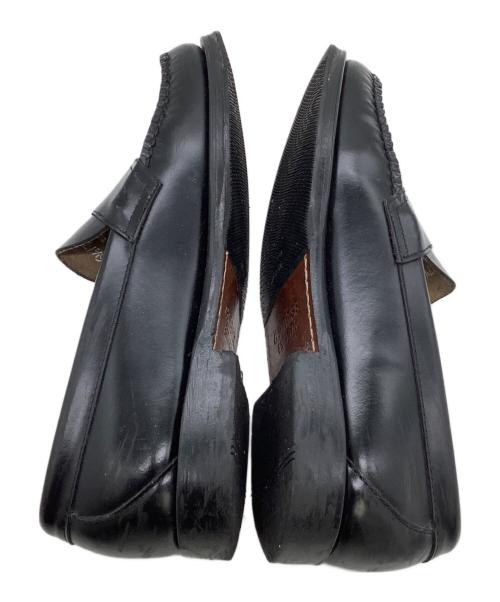 G.H.BASS（ジーエイチバス）G.H.BASS (ジーエイチバス) コインローファー ブラック サイズ:6.5の古着・服飾アイテム