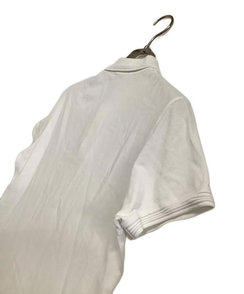 MONCLER（モンクレール）MONCLER (モンクレール) ポロシャツ ホワイト サイズ:Sの古着・服飾アイテム