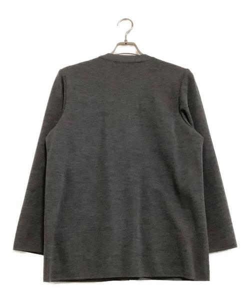 Yves Saint Laurent（イヴサンローラン）Yves Saint Laurent (イヴサンローラン) ニットカーディガンセットアップ グレー サイズ:Lの古着・服飾アイテム