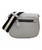 MARC JACOBSマークジェイコブズ）の古着「ショルダーバッグ　ゴッサム スモール ノマド クロスボディ ショルダーバッグ」｜ホワイト×ブラック
