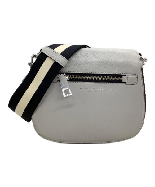 MARC JACOBS（マークジェイコブス）MARC JACOBS (マークジェイコブス) ショルダーバッグ　	ゴッサム スモール ノマド クロスボディ ショルダーバッグ ホワイト×ブラックの古着・服飾アイテム