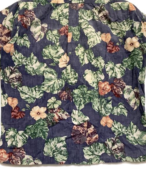 reyn spooner（レイン スプナー）reyn spooner (レイン スプナー) プルオーバーアロハシャツ 総柄 ブルー×グリーン サイズ:Mの古着・服飾アイテム