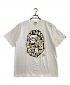 BAPE BY A BATHING APEベイプバイアベイシングエイプ）の古着「半袖Tシャツ」｜ホワイト