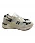 中古・古着 NEW BALANCE (ニューバランス) ローカットスニーカー ベージュ サイズ:27：23000円