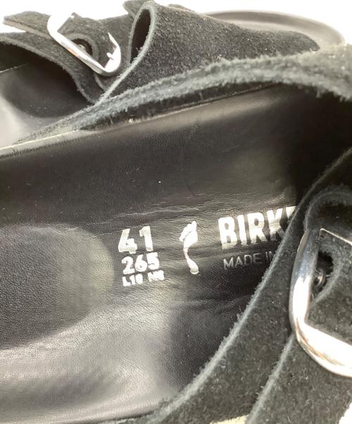 BIRKENSTOCK（ビルケンシュトック）BIRKENSTOCK (ビルケンシュトック) サンダル チューリッヒ BEAUTY&YOUTH別注 ブラック サイズ:41の古着・服飾アイテム