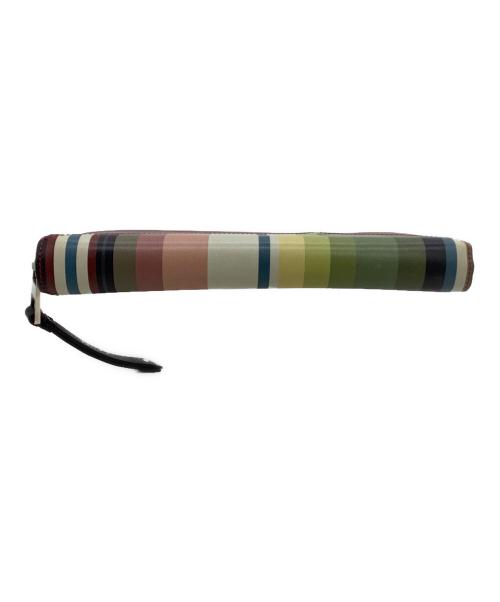 LOEWE（ロエベ）LOEWE (ロエベ) ラウンドファスナー財布 パズル マルチカラーの古着・服飾アイテム