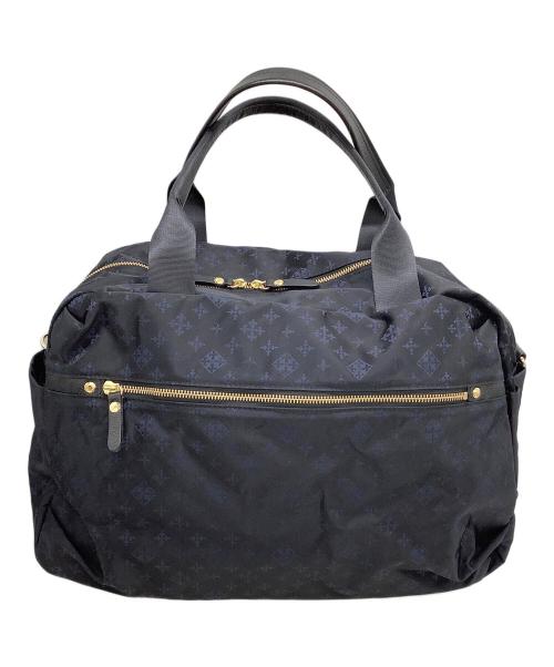 russet（ラシット）russet (ラシット) ボストンバッグ ネイビーの古着・服飾アイテム