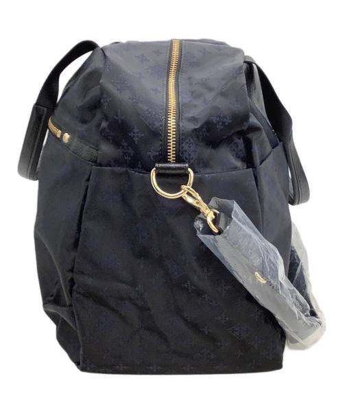 russet（ラシット）russet (ラシット) ボストンバッグ ネイビーの古着・服飾アイテム