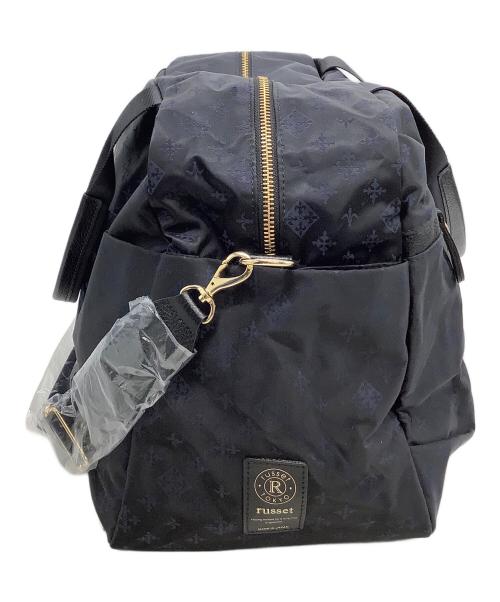 russet（ラシット）russet (ラシット) ボストンバッグ ネイビーの古着・服飾アイテム