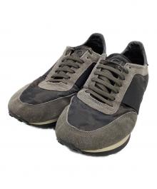 MONCLER（モンクレール）の古着「ローカットスニーカー」｜ブラック×ダークグレー