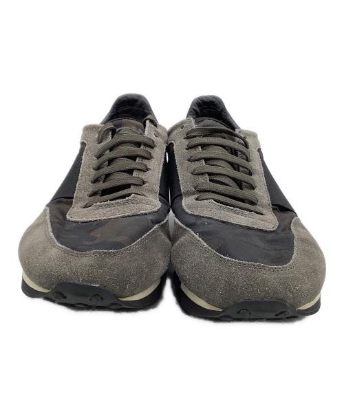 MONCLER（モンクレール）MONCLER (モンクレール) ローカットスニーカー ブラック×ダークグレー サイズ:44の古着・服飾アイテム