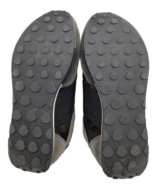 MONCLER（モンクレール）MONCLER (モンクレール) ローカットスニーカー ブラック×ダークグレー サイズ:44の古着・服飾アイテム