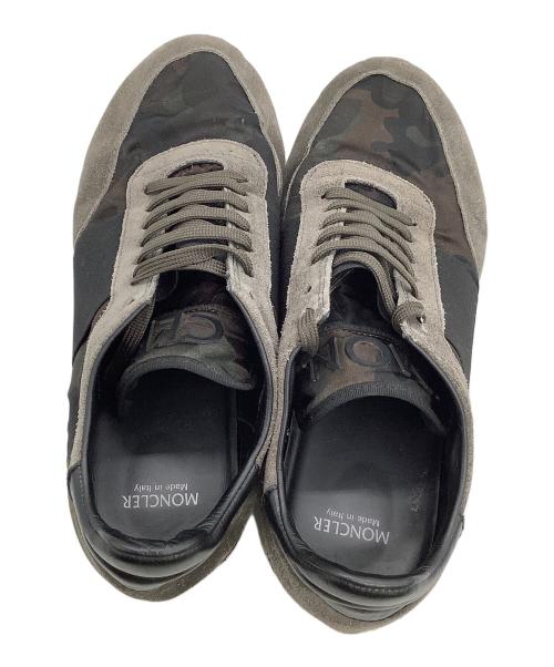 MONCLER（モンクレール）MONCLER (モンクレール) ローカットスニーカー ブラック×ダークグレー サイズ:44の古着・服飾アイテム