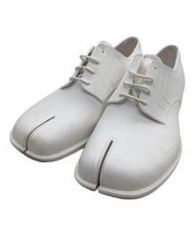 Maison Margiela（メゾンマルジェラ）の古着「Tabiレースアップシューズ」｜ホワイト