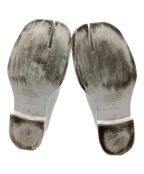 Maison Margiela（メゾンマルジェラ）Maison Margiela (メゾンマルジェラ) Tabiレースアップシューズ ホワイト サイズ:40の古着・服飾アイテム