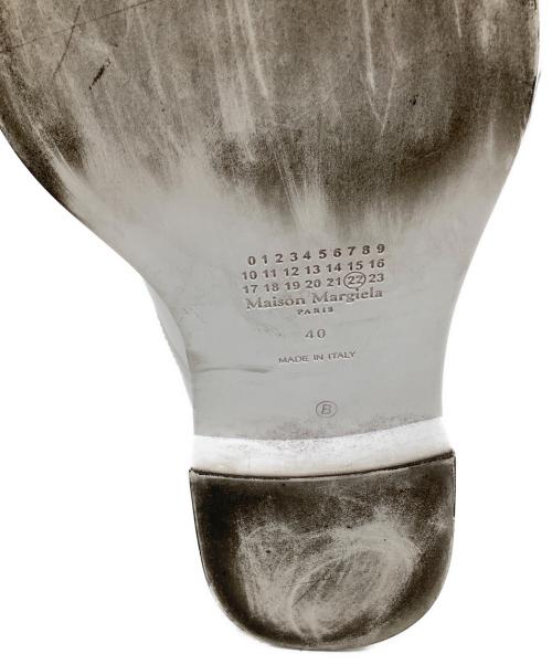 Maison Margiela（メゾンマルジェラ）Maison Margiela (メゾンマルジェラ) Tabiレースアップシューズ ホワイト サイズ:40の古着・服飾アイテム