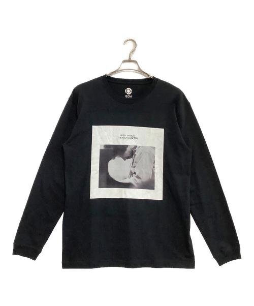 Adam et Rope（アダム エ ロペ）Adam et Rope (アダム エ ロペ) 長袖カットソー ブラック サイズ:LLの古着・服飾アイテム