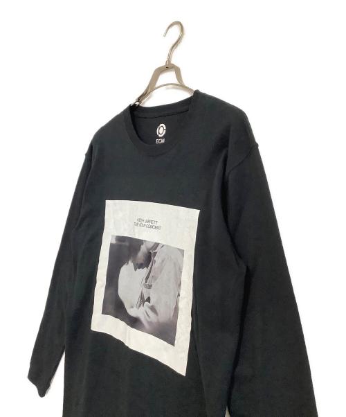 Adam et Rope（アダム エ ロペ）Adam et Rope (アダム エ ロペ) 長袖カットソー ブラック サイズ:LLの古着・服飾アイテム