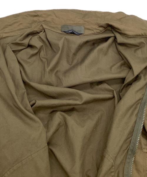 STONE ISLAND（ストーンアイランド）STONE ISLAND (ストーンアイランド) ジップジャケット STRETCH COTTON LYOCELL SATIN GHOST PIECE GARMENT DYE JKT カーキ サイズ:XLの古着・服飾アイテム