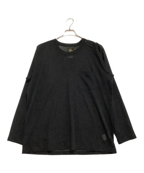 Needles（ニードルズ）Needles (ニードルズ) charcoal (チャコール) 半袖カットソー ブラック サイズ:Mの古着・服飾アイテム