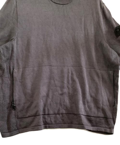 STONE ISLAND（ストーンアイランド）STONE ISLAND (ストーンアイランド) 半袖Tシャツ グレー サイズ:Lの古着・服飾アイテム