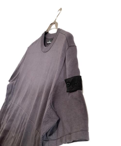 STONE ISLAND（ストーンアイランド）STONE ISLAND (ストーンアイランド) 半袖Tシャツ グレー サイズ:Lの古着・服飾アイテム