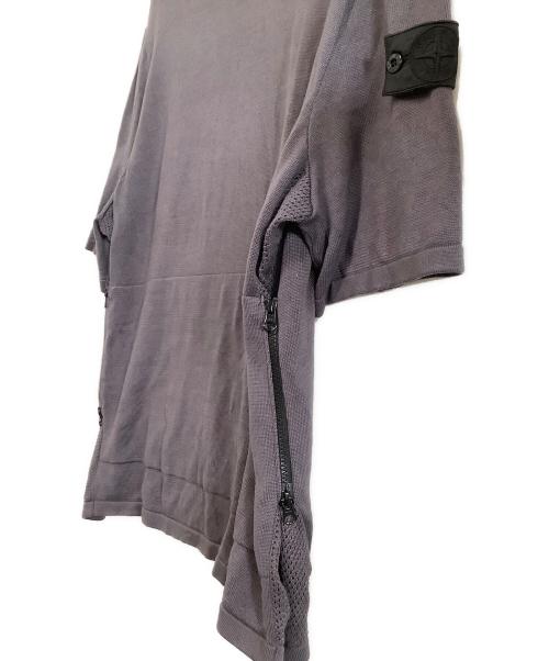 STONE ISLAND（ストーンアイランド）STONE ISLAND (ストーンアイランド) 半袖Tシャツ グレー サイズ:Lの古着・服飾アイテム