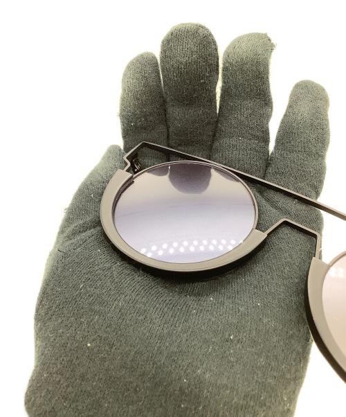 YOHJI YAMAMOTO（ヨウジヤマモト）YOHJI YAMAMOTO (ヨウジヤマモト) サングラス ブラック サイズ:49□24 148の古着・服飾アイテム