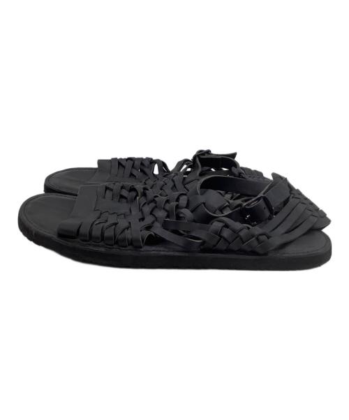 Yohji Yamamoto pour homme（ヨウジヤマモト プールオム）Yohji Yamamoto pour homme (ヨウジヤマモト プールオム) メッシュサンダル ブラック サイズ:表記なしの古着・服飾アイテム