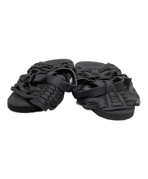 Yohji Yamamoto pour homme（ヨウジヤマモト プールオム）Yohji Yamamoto pour homme (ヨウジヤマモト プールオム) メッシュサンダル ブラック サイズ:表記なしの古着・服飾アイテム