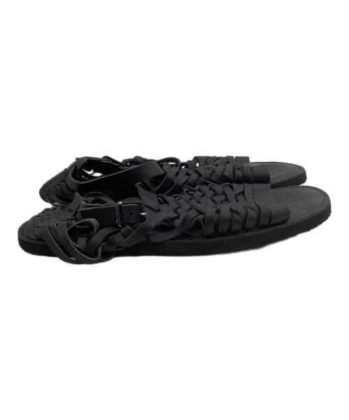 Yohji Yamamoto pour homme（ヨウジヤマモト プールオム）Yohji Yamamoto pour homme (ヨウジヤマモト プールオム) メッシュサンダル ブラック サイズ:表記なしの古着・服飾アイテム