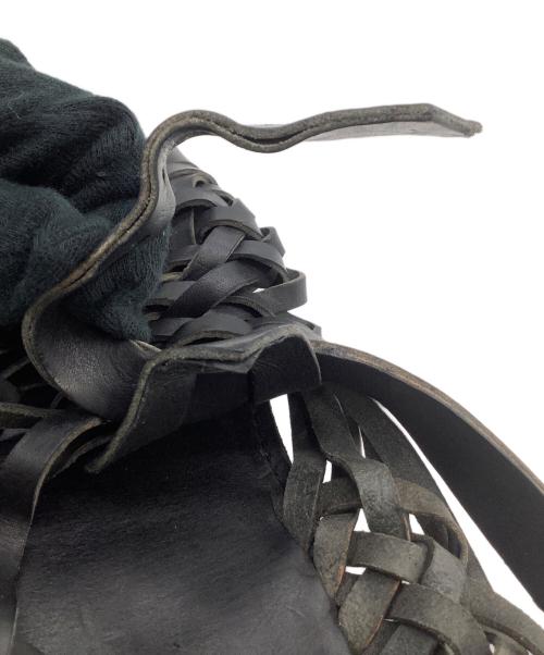 Yohji Yamamoto pour homme（ヨウジヤマモト プールオム）Yohji Yamamoto pour homme (ヨウジヤマモト プールオム) メッシュサンダル ブラック サイズ:表記なしの古着・服飾アイテム
