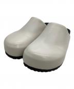 RIM.ARKリムアーク）の古着「スリッポン」｜アイボリー×ブラック