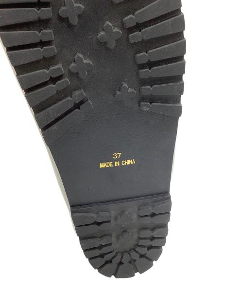 RIM.ARK（リムアーク）RIM.ARK (リムアーク) スリッポン アイボリー×ブラック サイズ:37の古着・服飾アイテム