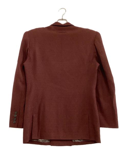 Jean Paul Gaultier homme（ジャンポールゴルチェオム）Jean Paul Gaultier homme (ジャンポールゴルチェオム) ダブルジャケット レッド サイズ:50の古着・服飾アイテム