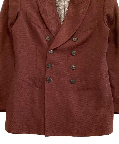 Jean Paul Gaultier homme（ジャンポールゴルチェオム）Jean Paul Gaultier homme (ジャンポールゴルチェオム) ダブルジャケット レッド サイズ:50の古着・服飾アイテム