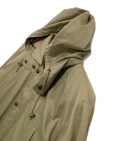 Burberry's（バーバリー）Burberry's (バーバリーズ) ライナー付ダウンコート　裏地ノバチェック カーキ サイズ:Lの古着・服飾アイテム