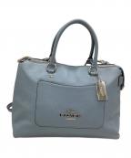 COACHコーチ）の古着「2WAYショルダーバッグ」｜スカイブルー