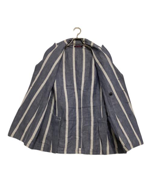 DONT LOOK BACK（ドントルックバック）DONT LOOK BACK (ドントルックバック) ジャケット ブルー×グレー サイズ:表記なしの古着・服飾アイテム