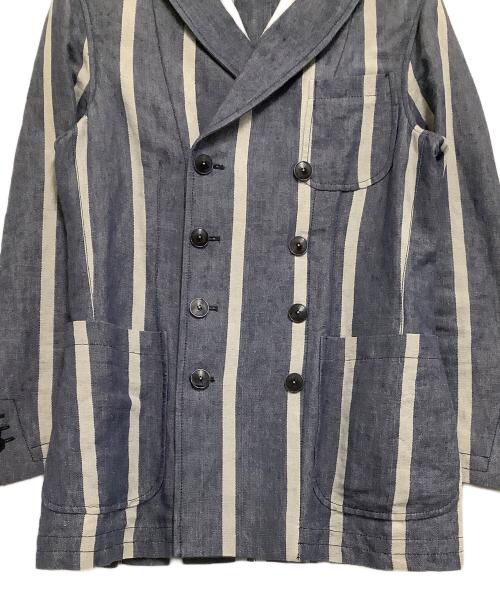 DONT LOOK BACK（ドントルックバック）DONT LOOK BACK (ドントルックバック) ジャケット ブルー×グレー サイズ:表記なしの古着・服飾アイテム