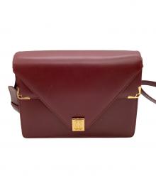 Cartier（カルティエ）の古着「ショルダーバッグ  マストライン」｜ボルドー